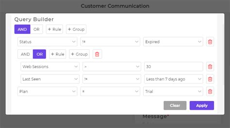 Dynamic query builder ui.  Styling: Tweak default styles or provide custom styles for ...