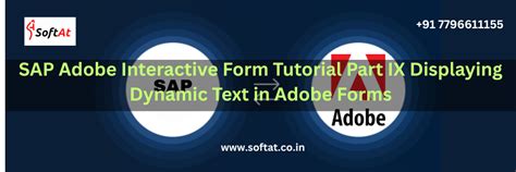 Dynamic standard text in adobe forms sap.  So, we implemented the sub form.  Provide a na...