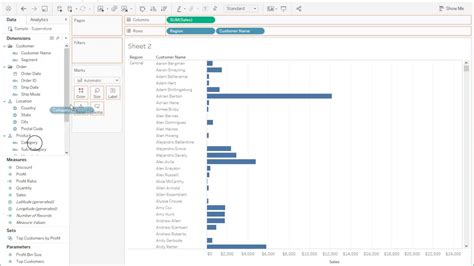 Dynamically Filtering Views with String Parameters - Tableau