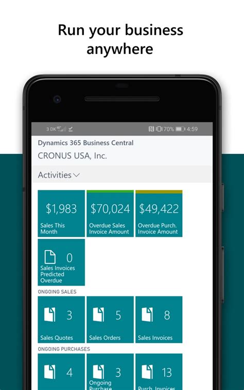 Dynamics 365 Business Central APK Download for Android 