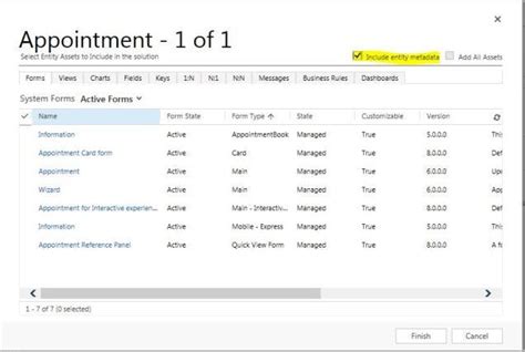 Dynamics 365 solution error — Components are missing, …