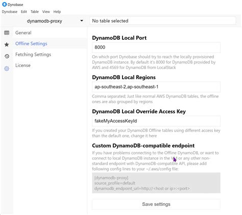Dynamodb local metadata json.  For Exported file format, choose between...