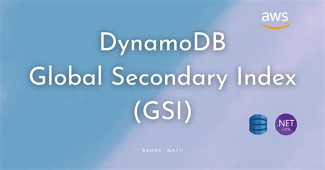 Dynamodb queryspec gsi.  Query a Global Secondary Index (GSI) for alternate access pattern...
