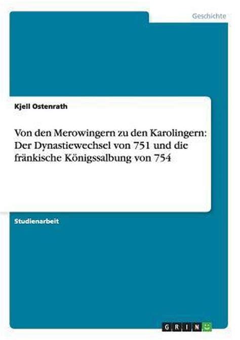 Dynastiewechsel von 751 und die fränkische königssalbung. - Strategic management 14th edition by fred r david.