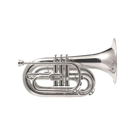 Dynasty M571S Silver Marching Baritone