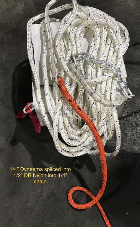 Dyneema Anchor Rode - Cruisers & Sailing Forums