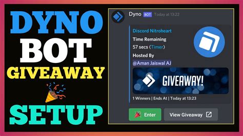 Dyno bot giveaway.  Oct 24, 2024 · Key Takeaways Giveaway bots streaml...