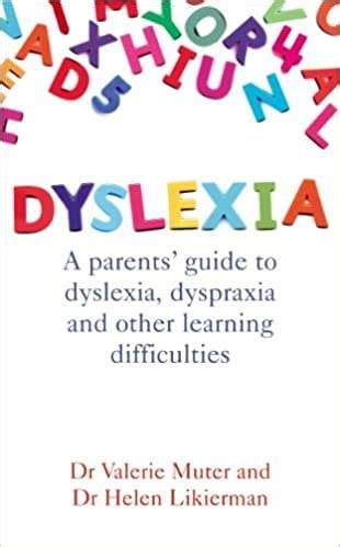 Dyslexia a parents guide to dyslexia dyspraxia and other learning difficulties by muter dr valerie likierman. - Doosan daewoo dx27z mini excavator parts manual download.