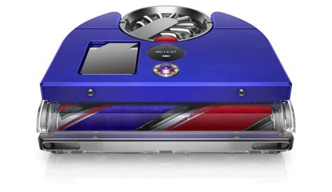 Dyson 360 vis nav. Technical specifications for DYSON 360 Vis Nav Robot Vacuum Cleaner - Blue & Nickel. Dimensions. 330 x 97 x 345 mm (H x W x D) Colour. Moulded Blue & nickel Weight. 4.5 kg Box contents - Dyson 360 Vis Nav Robot Vacuum Cleaner - Filter - Docking station - Power supply Manufacturer's guarantee. 2 years Type. Robot vacuum cleaner Capacity. 