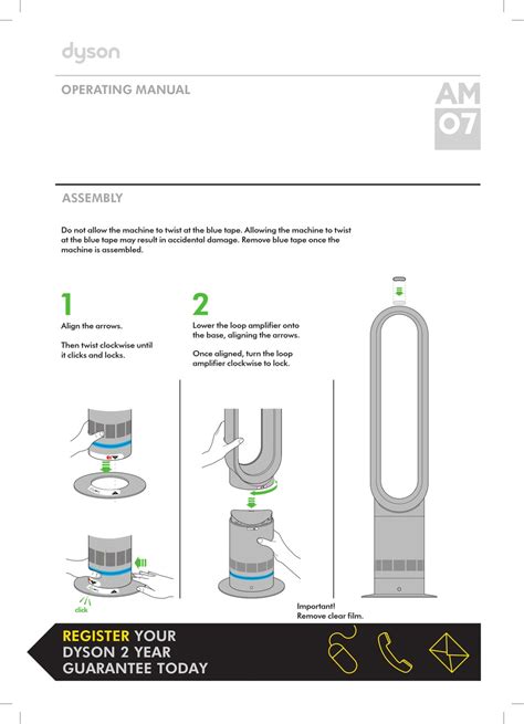 Dyson AM07 Manuals ManualsLib