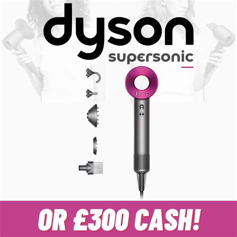 Dyson Supersonic Hair Dryer or £300 cash! - Breeze Competitions