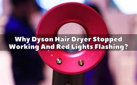 Dyson blow dryer blinking red light. Things To Know About Dyson blow dryer blinking red light. 
