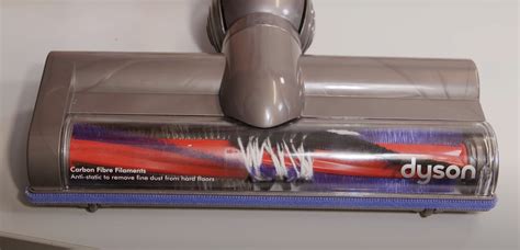 4 Conclusion. Dyson V6 brush bar not turning symptoms. There are 4 possible symptoms that can occur when your Dyson motorized brush head gets jammed. With only minimal restriction of hair, the …. 