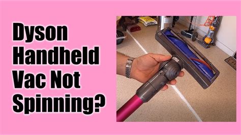 Dyson cordless vacuum not spinning. When it comes to keeping our homes clean, a cordless vacuum can be an absolute game-changer. No longer do we need to worry about tripping over cords or being limited by the length ... 