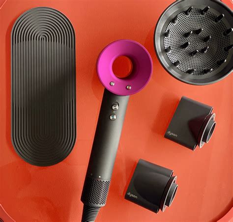Dyson supersonic hair dryer review. Ceramic-Pink-Rose-GoldChoose Color (3) -. Options. $429.99. Includes a presentation case worth $59.99 and select a complimentary gift worth $39.99 at checkout. Add to Basket. Dyson Supersonic™ hair dryer (Ceramic pink and rose gold) Mother's Day limited edition colorway with complimentary Onyx and rose presentation case. Five styling attachments. 