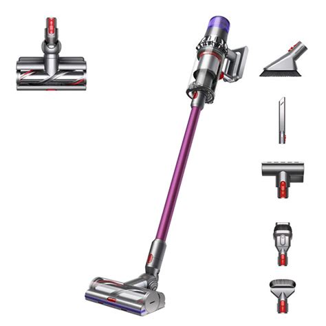 Dyson v11 torque drive. The Dyson V11 cordless vacuums have a Hyperdymium™ motor that spins at up to 125,000rpm and delivers 60% more suction than the Dyson V8. They also have an LCD screen, three cleaning modes, and a hair screw tool for easy de-tangling. 