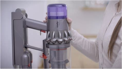 Dyson Floor Dok™. Free-standing aluminum dock, engineered to store and charge your Dyson V15™ Detect, Outsize, and V11™ vacuum and tools. Currently out of stock. $149.99. Buy in monthly payments with Affirm on orders over $50. Learn more..