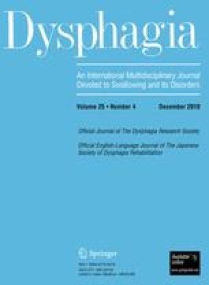 Dysphagia Research Society SpringerLink