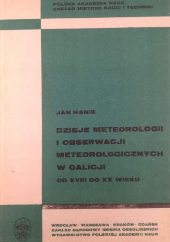 Dzieje meteorologii i obserwacji meteorologicznych w galicji od xviii do xx wieku. - Guide to programming in java exercise answers.