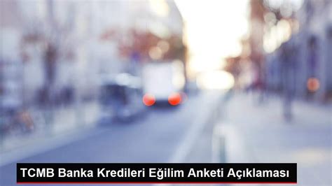 Eğilim Anketleri TCMB.