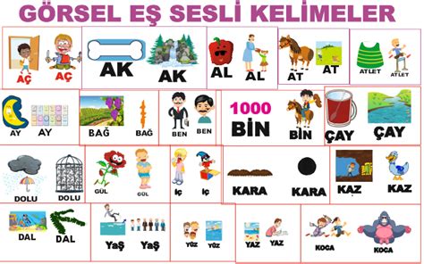 Eş Sesli Kelimeler Sözlüğü, Türkçemizde en çok kullandığımız, 200 taneden fazla eş sesli sözcük ten ve anlamlarından oluşmaktadır.