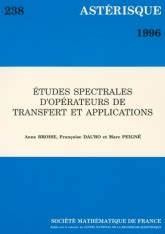 Études spectrales d'opérateurs de transfert et applications. - The robot zoo a mechanical guide to the way animals work.