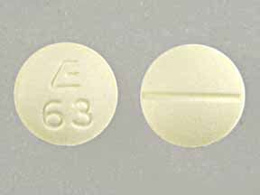 Results 1 - 18 of 169 for " e Yellow and Round" Sort by Results per page E Aspirin Enteric Coated Strength 81 mg Imprint E Color Yellow Shape Round View details E Trospium Chloride Strength 20 mg Imprint E Color Yellow Shape Round View details 1 / 3 TEVA 832 Clonazepam Strength 0.5 mg Imprint