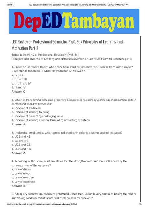 E Learning Advance Reviewer. PART 2 PDF - Scribd