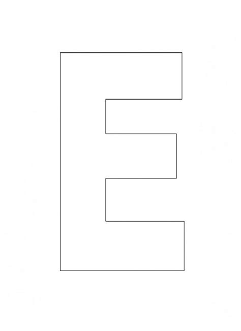 E Letter Template