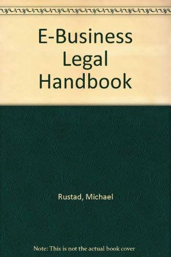 E business legal handbook by michael rustad. - El despertar al mundo de tu bebe/awakening your baby to the world.