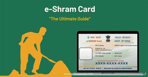 E shram card. Things To Know About E shram card. 