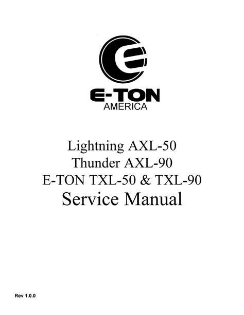 E ton axl txl 50 90 service manual. - Download gratuito manuale di servizio laptop.