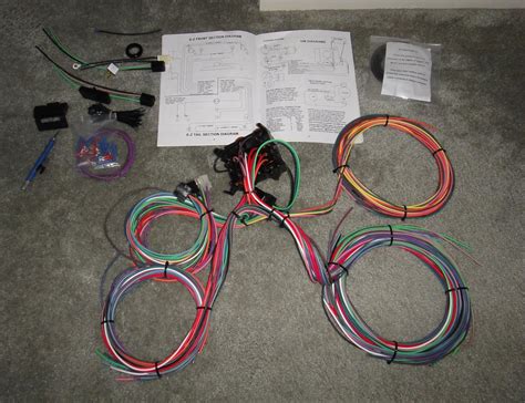 The Ez Wiring Harness kit simplifies the wirin