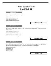 E-ACTCLD-21 Examsfragen