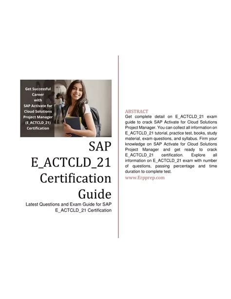 E-ACTCLD-21 Prüfungsunterlagen