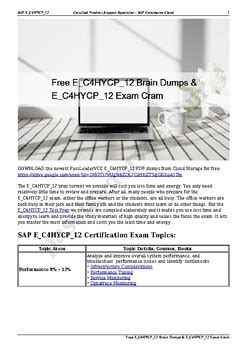 E-C4HYCP-12 Originale Fragen