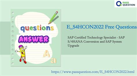 E-S4HCON2022 Prüfungsübungen