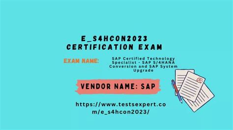 E-S4HCON2023 Exam