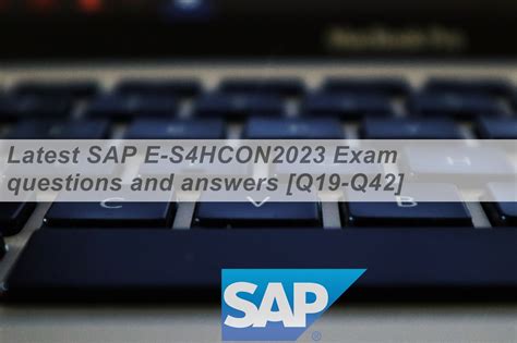 E-S4HCON2023 Online Prüfungen
