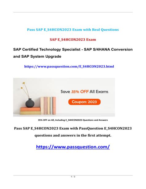 E-S4HCON2023 Zertifizierungsprüfung