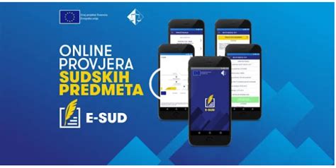 E-SUD - mobilna aplikacija za pristup sudskim predmetima - prva ...