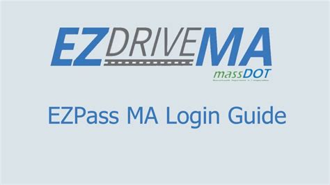 E-ZPass MA Charges - EZDriveMA