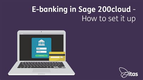 E-banking in Sage 200cloud - How to set it up - itas