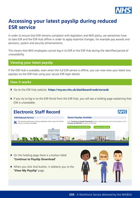 E-learning user information - ESR Hub - NHS Electronic Staff Record