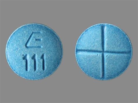 E111 round blue pill. C 75 Pill - blue round, 11mm . Pill with imprint C 75 is Blue, Round and has been identified as Metoprolol Tartrate 100 mg. It is supplied by Aurobindo Pharma. Metoprolol is used in the treatment of Angina; High Blood Pressure; Angina Pectoris Prophylaxis; Heart Failure; Heart Attack and belongs to the drug class cardioselective beta blockers.Risk cannot be ruled out during pregnancy. 
