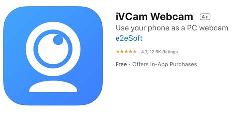 E2esoft ivcam.  The real-time video freeware functions with mobiles and tablets from And...