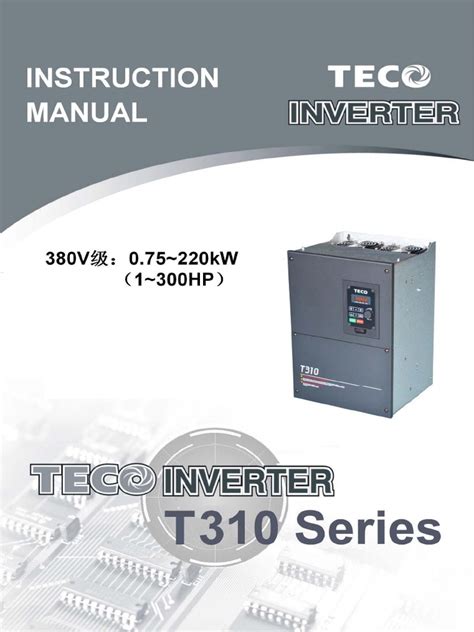 E310 schematic.  View online or download Teco E310 Series Inverter Operating...