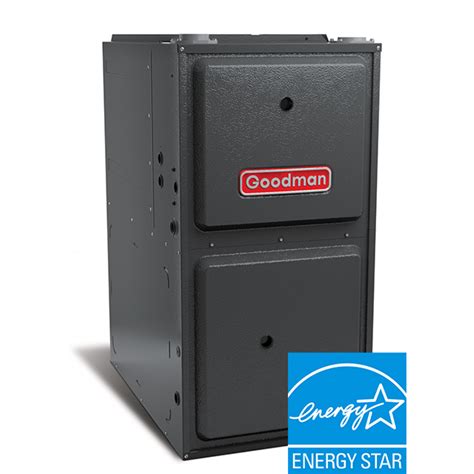 The GMES960603BN Goodman gas furnace is 60,000 BTU’s. This BTU count is a measure of the input of the furnace per hour, while the output of this furnace is 57,600 BTU’s (60,000 X 96% AFUE) per hour. In ideal climate conditions, this 60,000 BTU furnace is usually used to heat a small house. 96% Efficiency Rating.. 