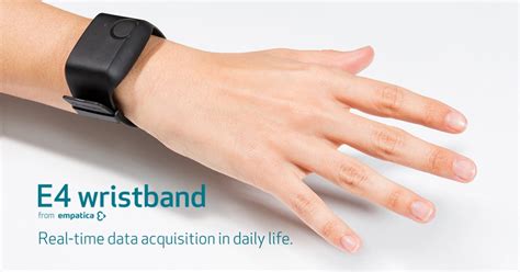 E4 wristband Real-time physiological signals