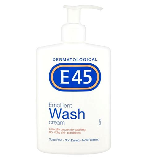 E45 Emollient Wash Cream for Dry & Itchy Skin - 250ml